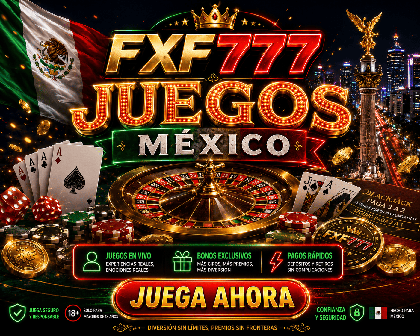 fxf777 - visual de juegos y mesas en vivo Escena de juegos de fxf777 con mesas en vivo, cartas, fichas y simbolos de casino