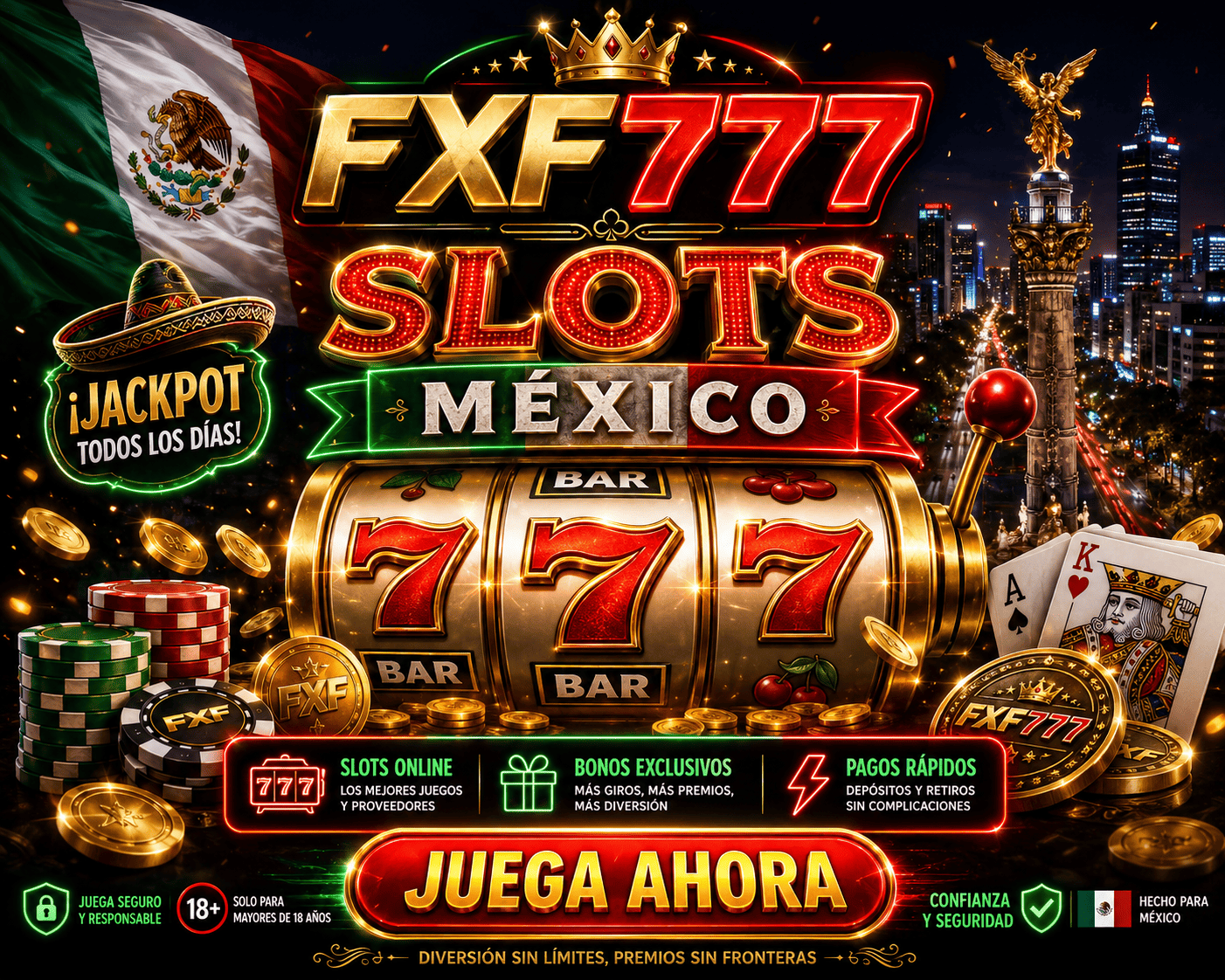 fxf777 - tragamonedas y juego movil Rodillos de tragamonedas de fxf777 con monedas, simbolos de juego y un diseno movil